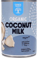 Coconut Milk (400ml Tin) - Organic